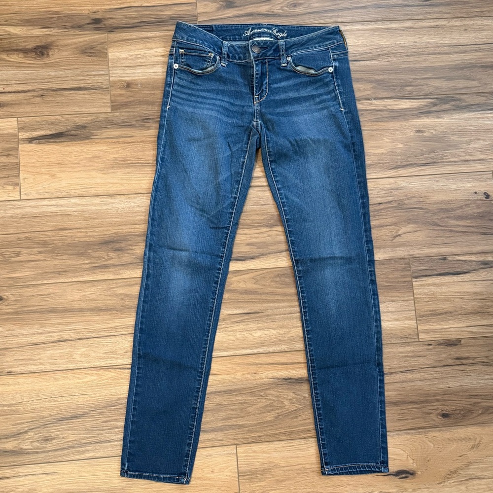 American Eagle Outfitters Blue Skinny Jeans
